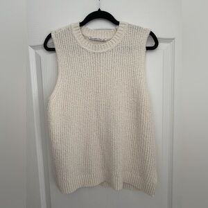 Abercrombie Textural Crew Sweater Shell Tank